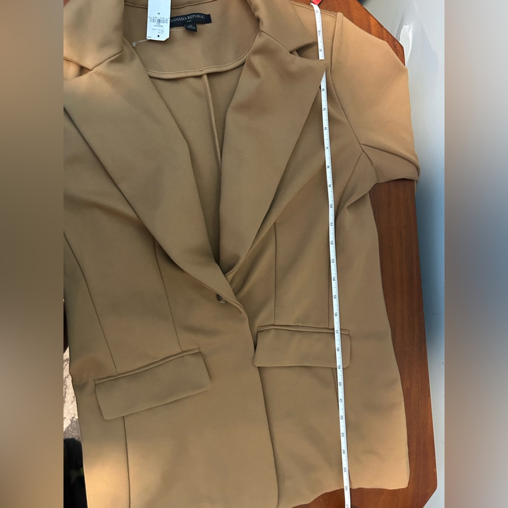 Banana Republic Tan Ponte Blazer - Picture 9 of 10